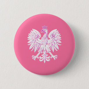 Macaron Rond 5 Cm Aigle polonais