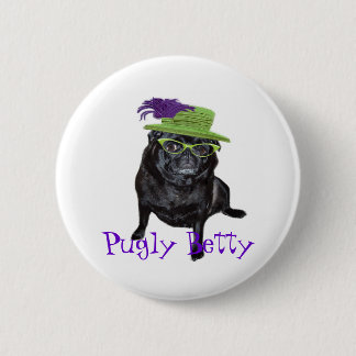 Macaron Rond 5 Cm Aimant de Pugly Betty