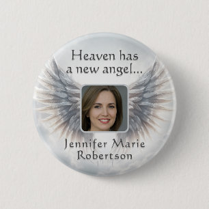 Macaron Rond 5 Cm Ajouter une photo Memorabilia