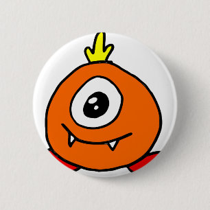 Macaron Rond 5 Cm Alien mignon