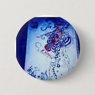 Macaron Rond 5 Cm alien pour real