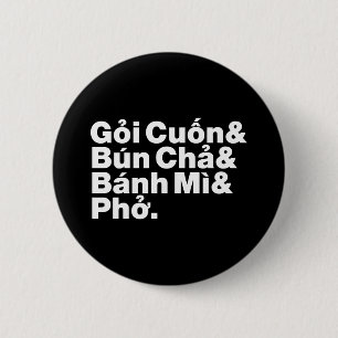 Macaron Rond 5 Cm Alimentation de rue vietnamienne