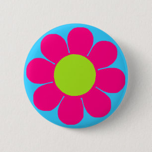 Macaron Rond 5 Cm Alimentation en fleurs
