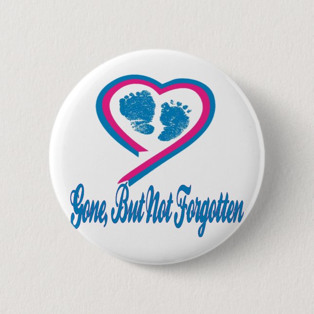 Macaron Rond 5 Cm Allé mais non oublié (Devant)