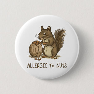 Macaron Rond 5 Cm Allergique aux noix
