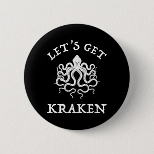 Macaron Rond 5 Cm Allons chercher Kraken