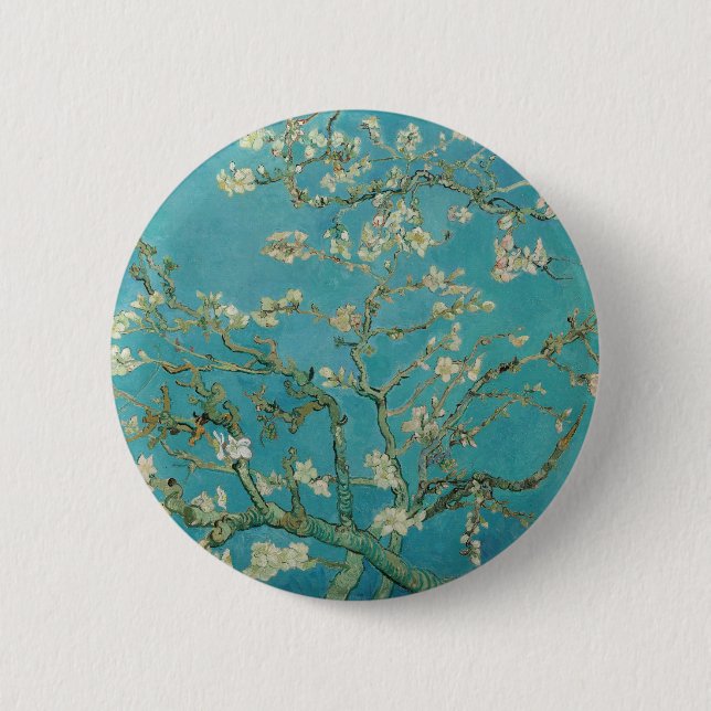 Macaron Rond 5 Cm Almond Blossom (Devant)