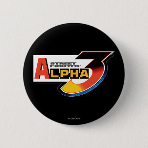 Macaron Rond 5 Cm Alpha 3 Shadowloo de Street Fighter
