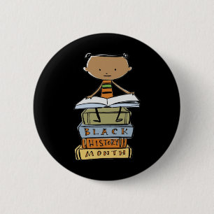 Macaron Rond 5 Cm Am Black History African American Black Pride Boys