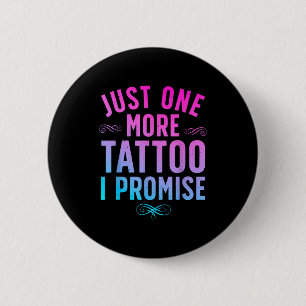 Macaron Rond 5 Cm Amateur de tatouage Art pour hommes femmes Artiste
