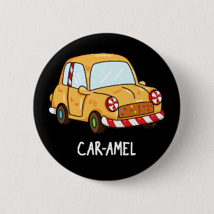Macaron Rond 5 Cm Amel de voiture Funny Candy voiture Pun Dark BG