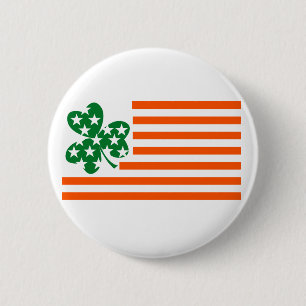 Macaron Rond 5 Cm Américain irlandais