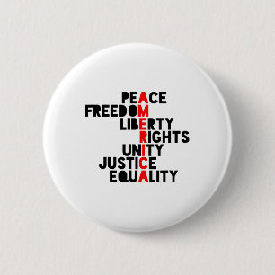 Macaron Rond 5 Cm Amérique anti-Trump Signification1