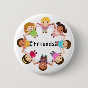 Macaron Rond 5 Cm Amis 