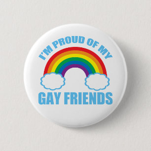 Macaron Rond 5 Cm Amis gays