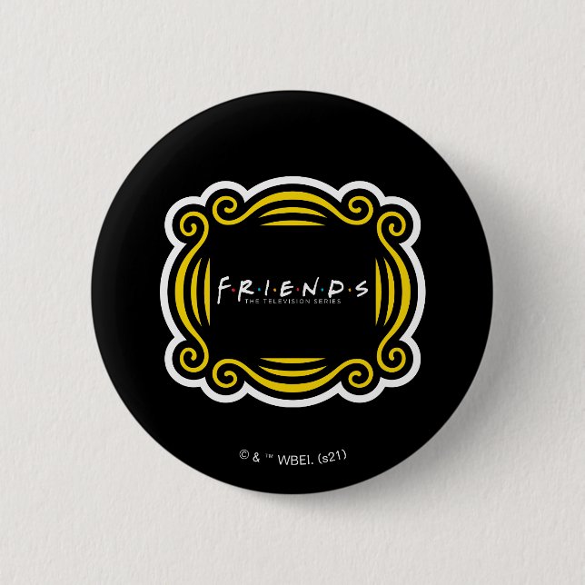 Macaron Rond 5 Cm AMIS™ La Série télévisée (Devant)