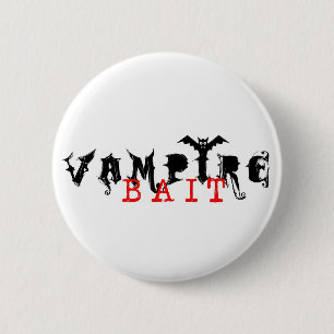 Macaron Rond 5 Cm Amorce de vampire - bouton