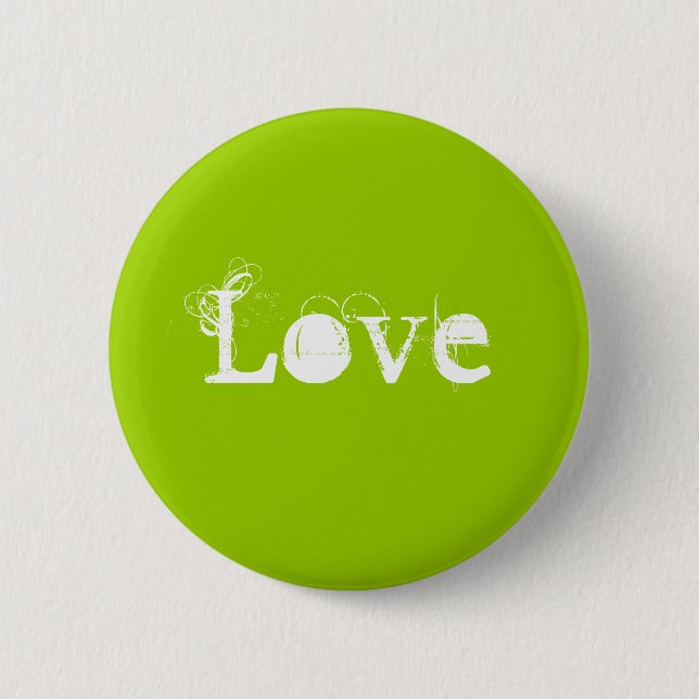 Macaron Rond 5 Cm Amour (Devant)