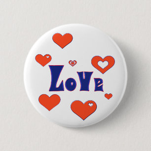 Macaron Rond 5 Cm Amour