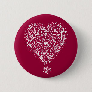 Macaron Rond 5 Cm Amour angé