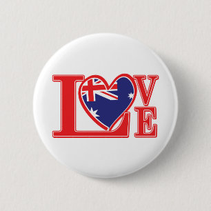 Macaron Rond 5 Cm Amour-Australie