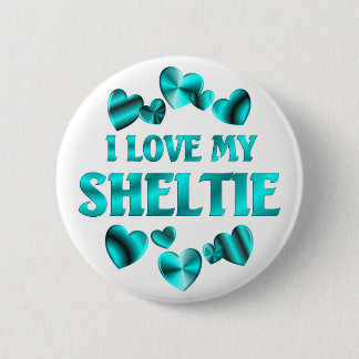 Macaron Rond 5 Cm Amour de SHELTIE