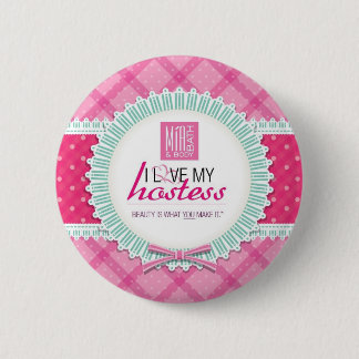 Macaron Rond 5 Cm Amour rond d'I mon Pin d'hôtesse