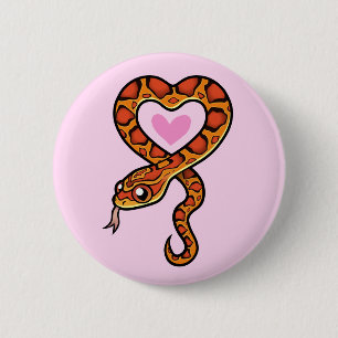 Macaron Rond 5 Cm Amour serpent