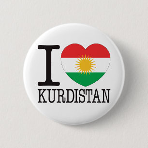 Macaron Rond 5 Cm Amour v2 du Kurdistan