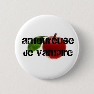 Macaron Rond 5 Cm amoureuse de vampire