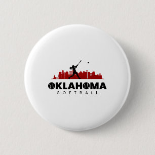 Macaron Rond 5 Cm Amoureux de Oklahoma Softll Vintage Minimaliste Ci