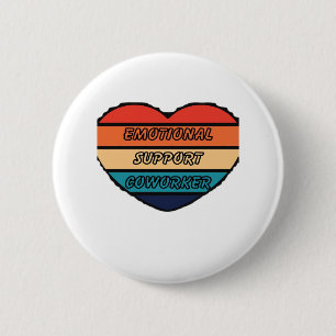 Macaron Rond 5 Cm Amusant d'aide émotionnelle