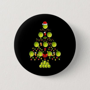 Macaron Rond 5 Cm Amusant Tennis Ball Xmas Décorations Arbre Joyeux 