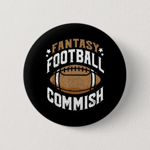 Macaron Rond 5 Cm Amusants Imaginaire Football Commish Commissaire H