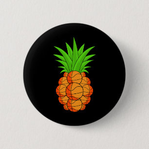 Macaron Rond 5 Cm ananas de basket unique hilarant - g original