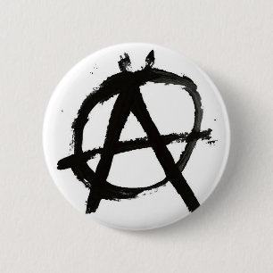Macaron Rond 5 Cm Anarchie Rulez