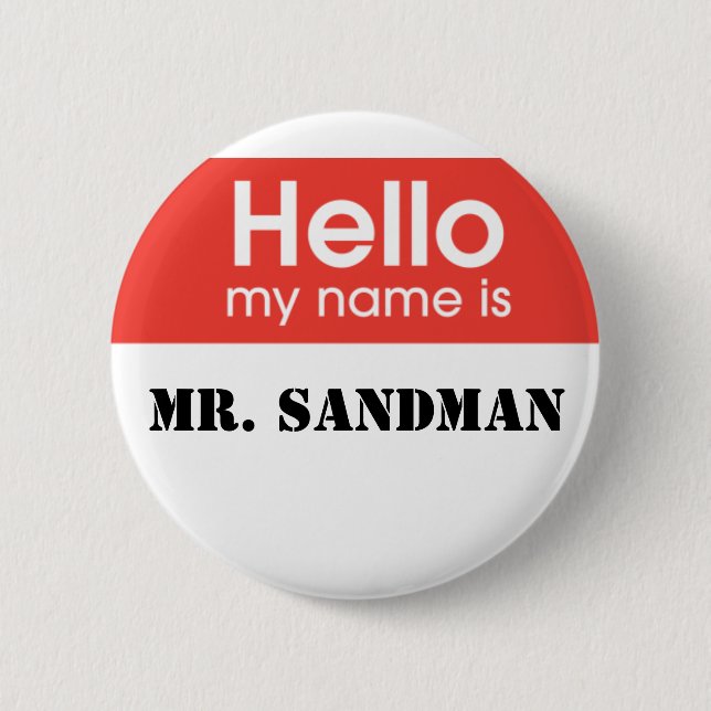 Macaron Rond 5 Cm anesthésie (Devant)