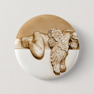 Macaron Rond 5 Cm Angel