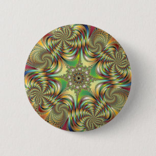 Macaron Rond 5 Cm Angelus - bouton de fractale