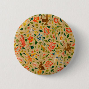 Macaron Rond 5 Cm Animal Antique Cheval Oiseau Deer Rabbit