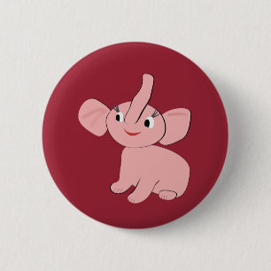 Macaron Rond 5 Cm Animal drôle