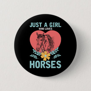 Macaron Rond 5 Cm Animaux Cadeaux Cheval équitation Femmes Cheval
