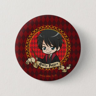 Macaron Rond 5 Cm Anime Harry Potter