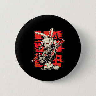 Macaron Rond 5 Cm Anime Manga Cyberpunk Techwear Esthétique Harajuku
