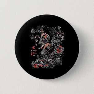 Macaron Rond 5 Cm Anime Manga Graphisme casque Art Anime