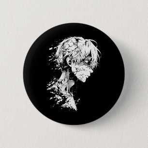 Macaron Rond 5 Cm Anime Manga Motif Dessin Artiste Anime