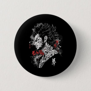 Macaron Rond 5 Cm Anime Manga Motif Illustration Anime