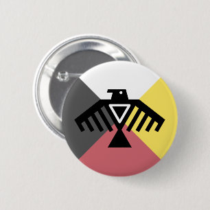 Macaron Rond 5 Cm anishinaabe