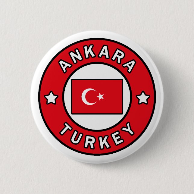Macaron Rond 5 Cm Ankara Turquie (Devant)