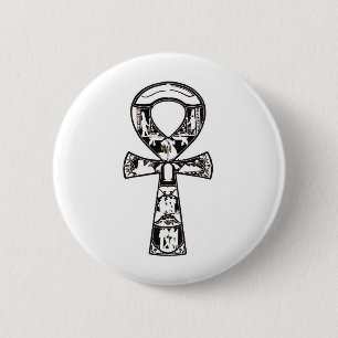 Macaron Rond 5 Cm Ankh 1